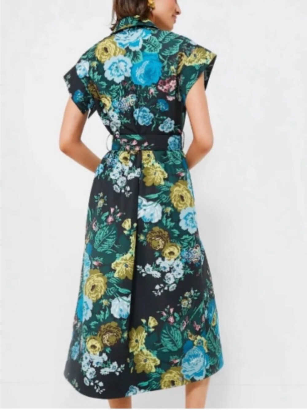 Tuckernuck Black Verdant Floral Chloe dress - Picture 2 of 3